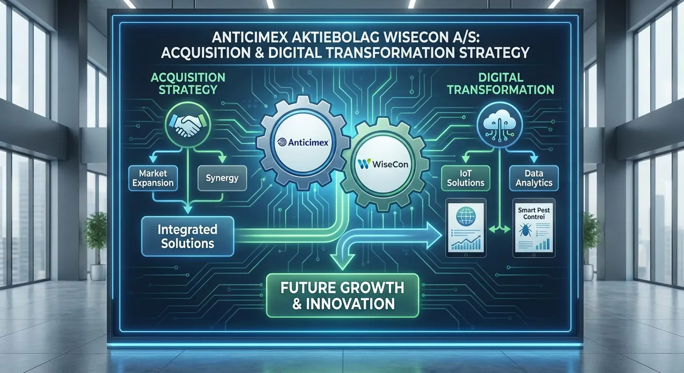 anticimex aktiebolag wisecon as förvärvsstrategi​