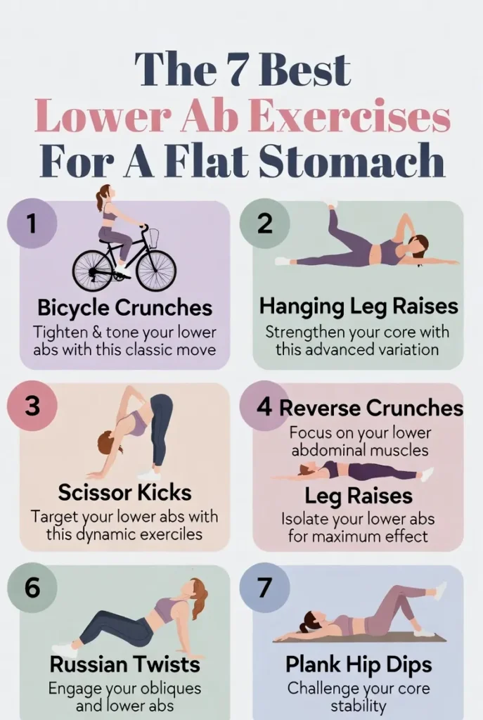 The 7 Best Lower Ab Exercises For A Flat Stomach