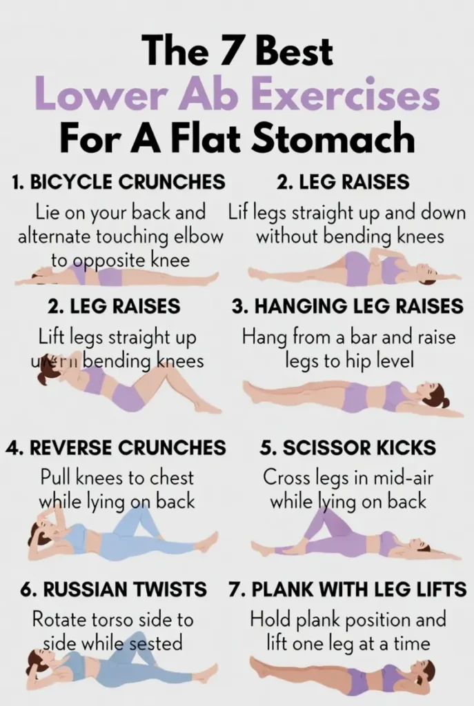 The 7 Best Lower Ab Exercises For A Flat Stomach