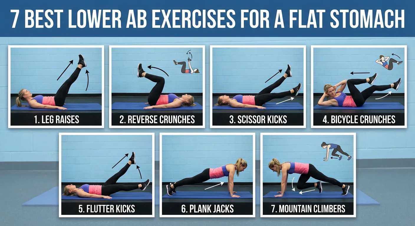 The 7 Best Lower Ab Exercises For A Flat Stomach