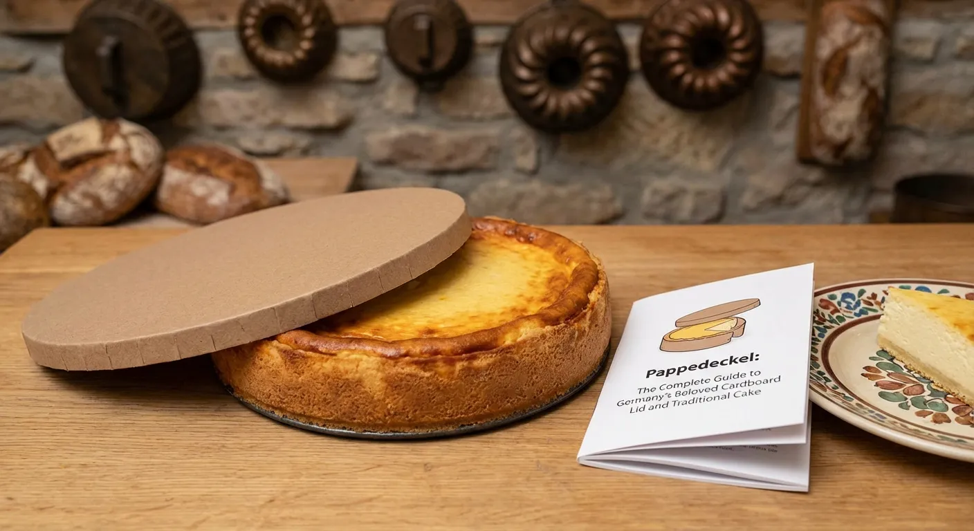Pappedeckel: The Complete Guide to Germany's Beloved Cardboard Lid and Traditional Cake