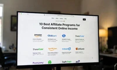 10 Best Affiliate Programs for Consistent Online Income