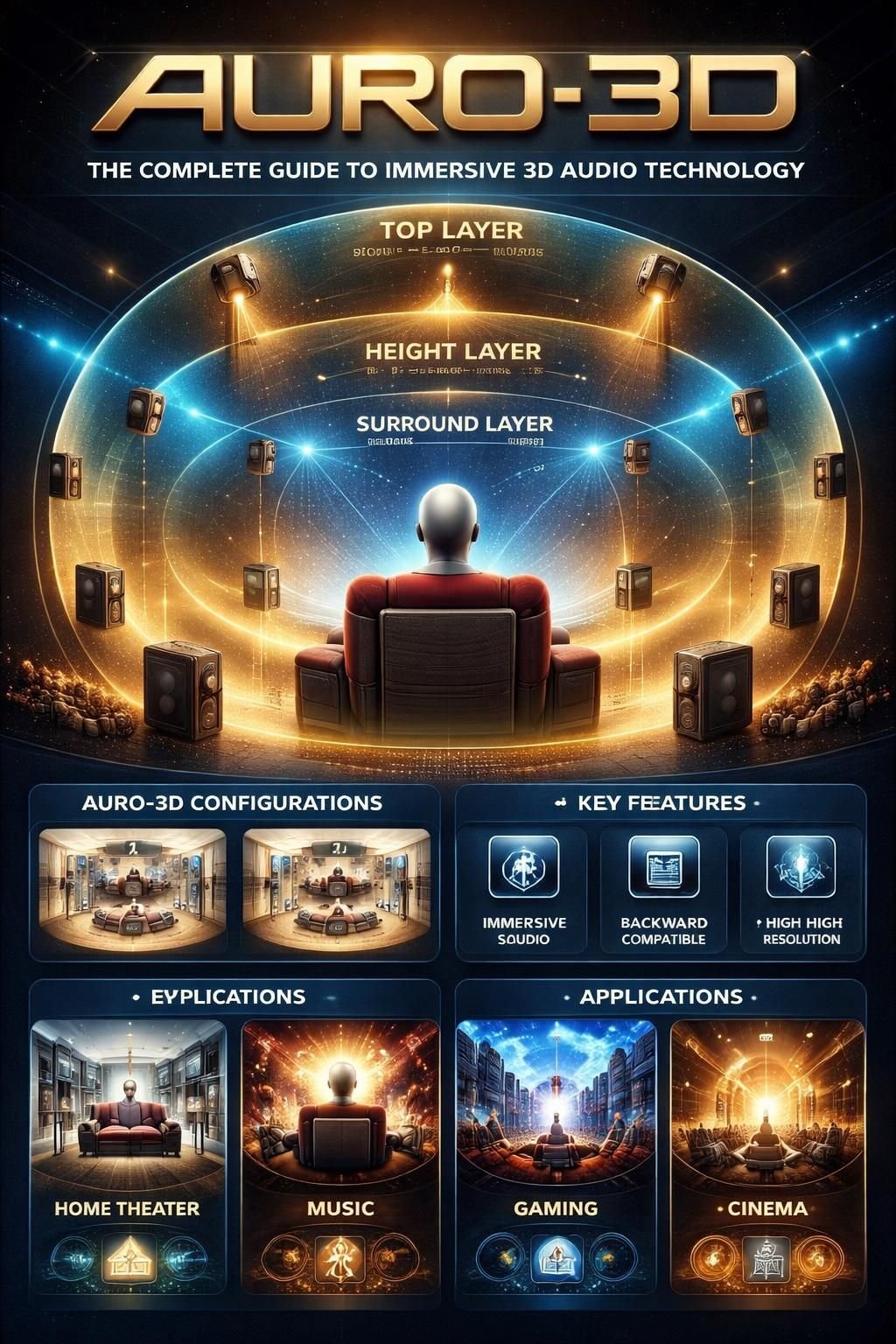 Auro-3D: The Complete Guide to Immersive 3D Audio Technology (2026)